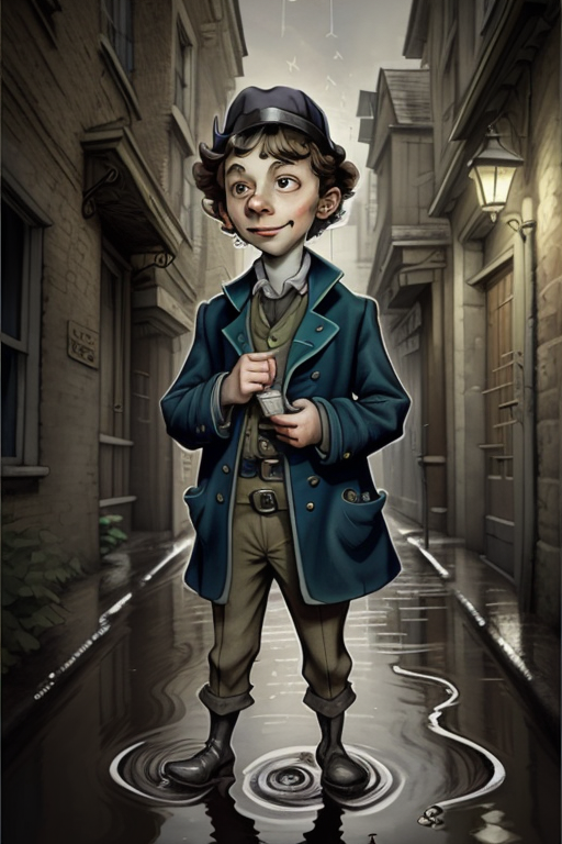 00447-3330482354-closeup, young sherlock holmes, victorian london alley, night, rain, puddles.png